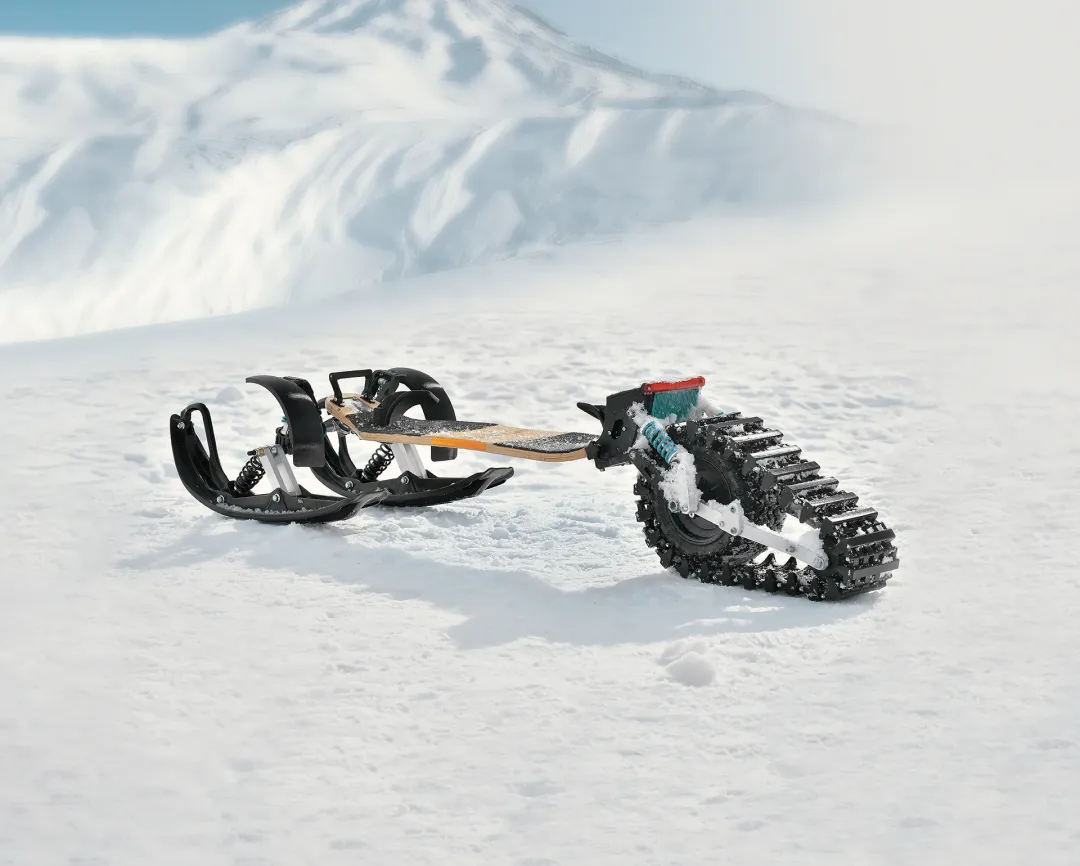 Kit neige skis chenilles Sternboard skateboard électrique hiver skate électrique neige montagne poudreuse